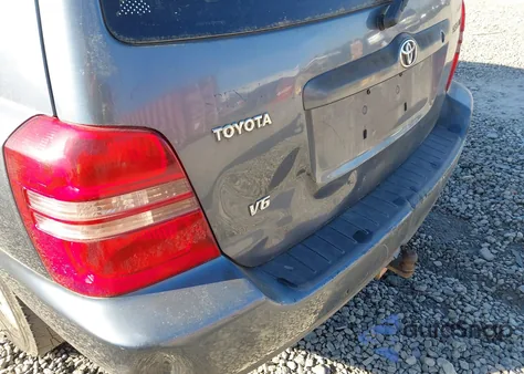 2003 Toyota Highlander V6 из США, поврежденный, VIN JTEGF21A930119908